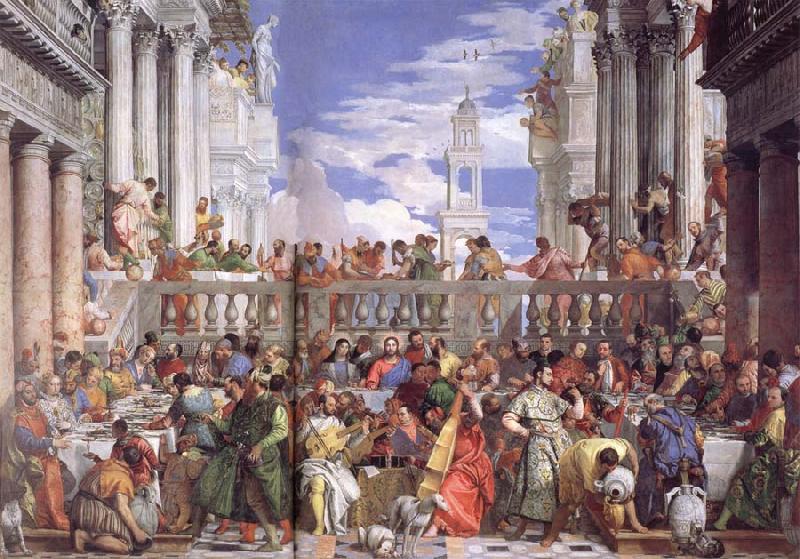 VERONESE (Paolo Caliari) The Wedding at Cana France oil painting art